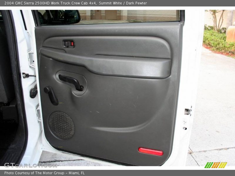 Summit White / Dark Pewter 2004 GMC Sierra 2500HD Work Truck Crew Cab 4x4