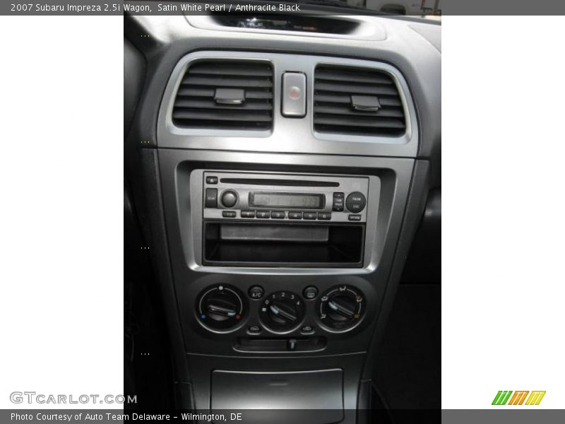 Satin White Pearl / Anthracite Black 2007 Subaru Impreza 2.5i Wagon