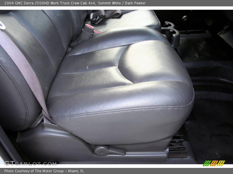 Summit White / Dark Pewter 2004 GMC Sierra 2500HD Work Truck Crew Cab 4x4