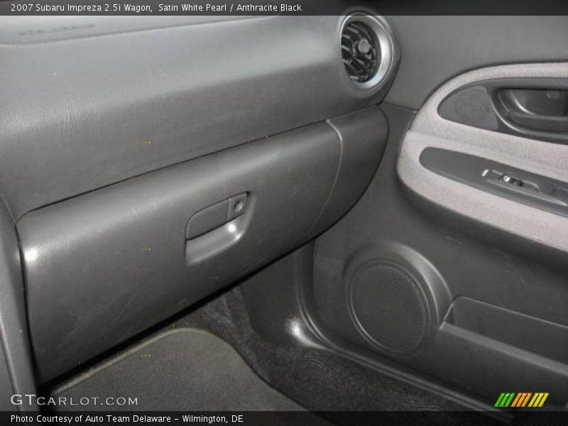Satin White Pearl / Anthracite Black 2007 Subaru Impreza 2.5i Wagon