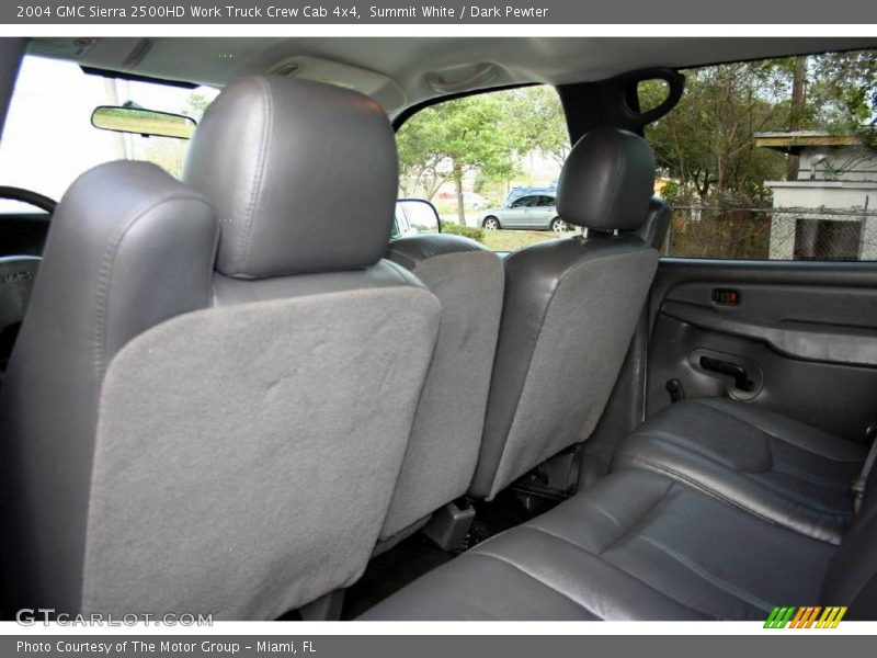 Summit White / Dark Pewter 2004 GMC Sierra 2500HD Work Truck Crew Cab 4x4