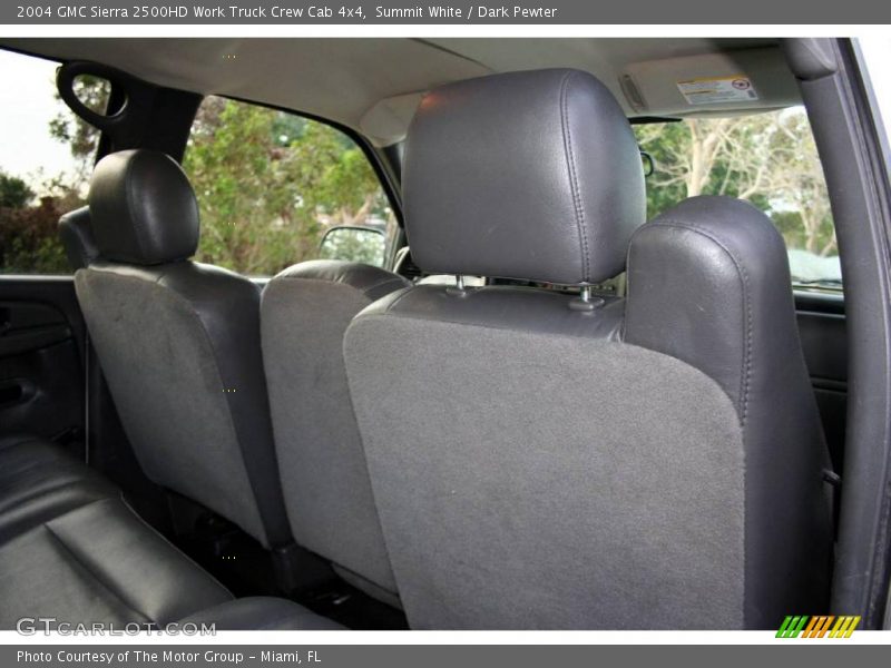 Summit White / Dark Pewter 2004 GMC Sierra 2500HD Work Truck Crew Cab 4x4