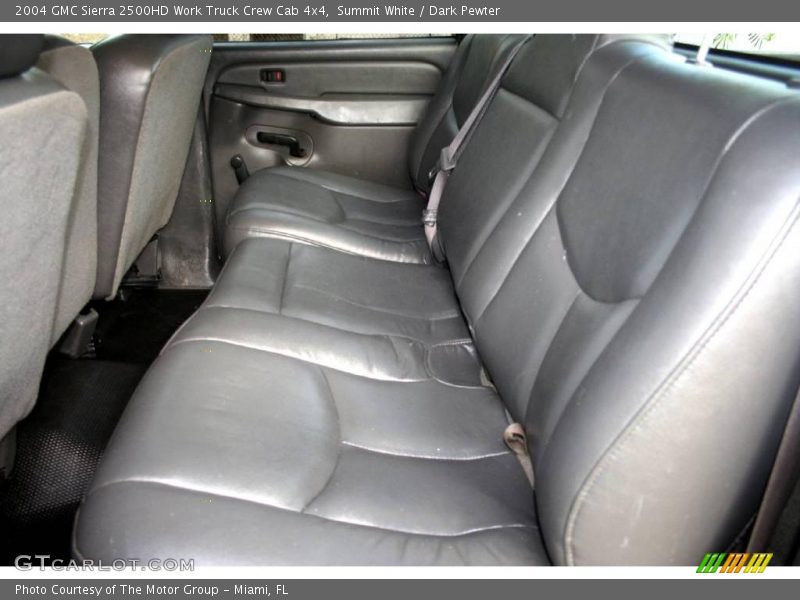 Summit White / Dark Pewter 2004 GMC Sierra 2500HD Work Truck Crew Cab 4x4