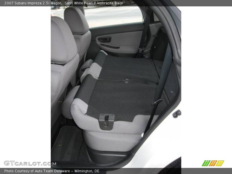 Satin White Pearl / Anthracite Black 2007 Subaru Impreza 2.5i Wagon