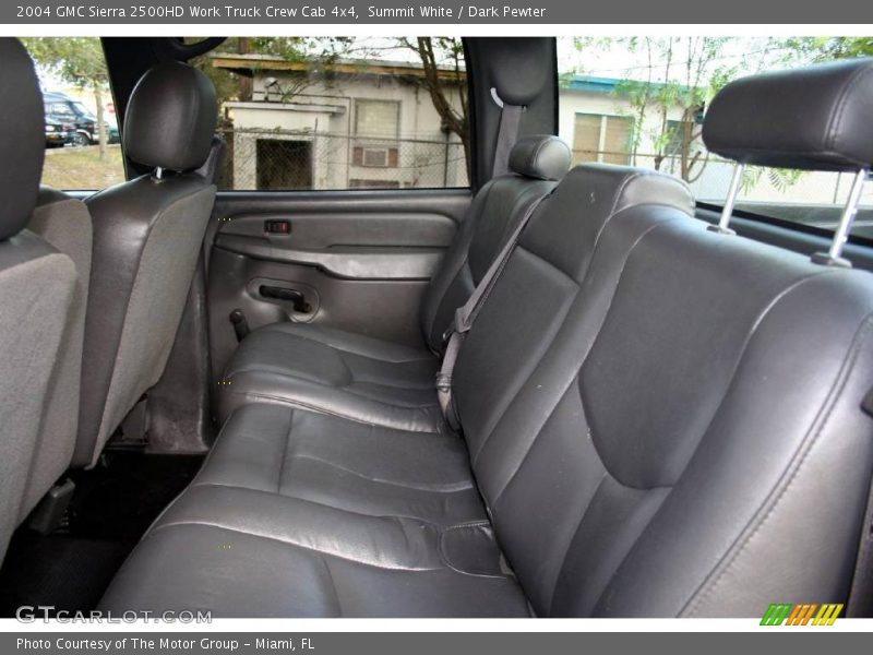 Summit White / Dark Pewter 2004 GMC Sierra 2500HD Work Truck Crew Cab 4x4