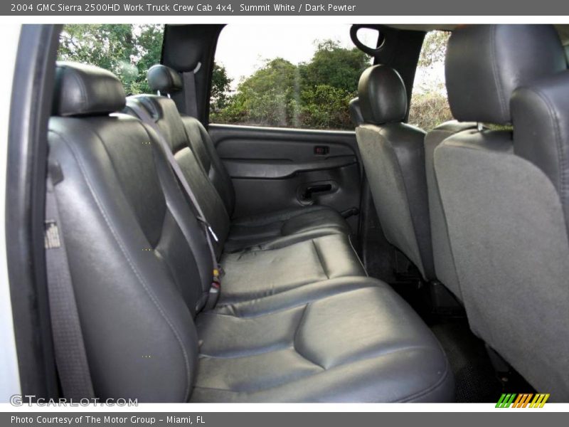 Summit White / Dark Pewter 2004 GMC Sierra 2500HD Work Truck Crew Cab 4x4