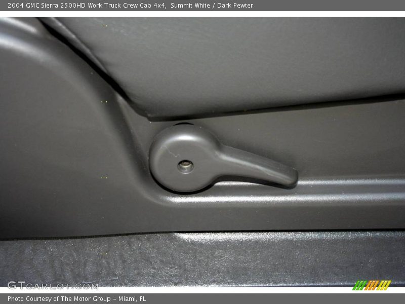 Summit White / Dark Pewter 2004 GMC Sierra 2500HD Work Truck Crew Cab 4x4