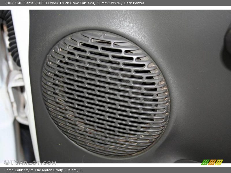 Summit White / Dark Pewter 2004 GMC Sierra 2500HD Work Truck Crew Cab 4x4