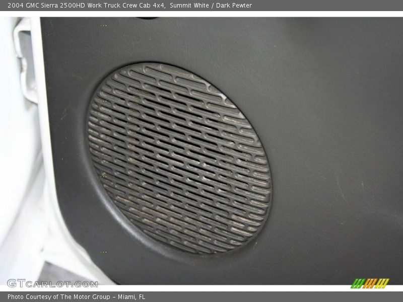 Summit White / Dark Pewter 2004 GMC Sierra 2500HD Work Truck Crew Cab 4x4