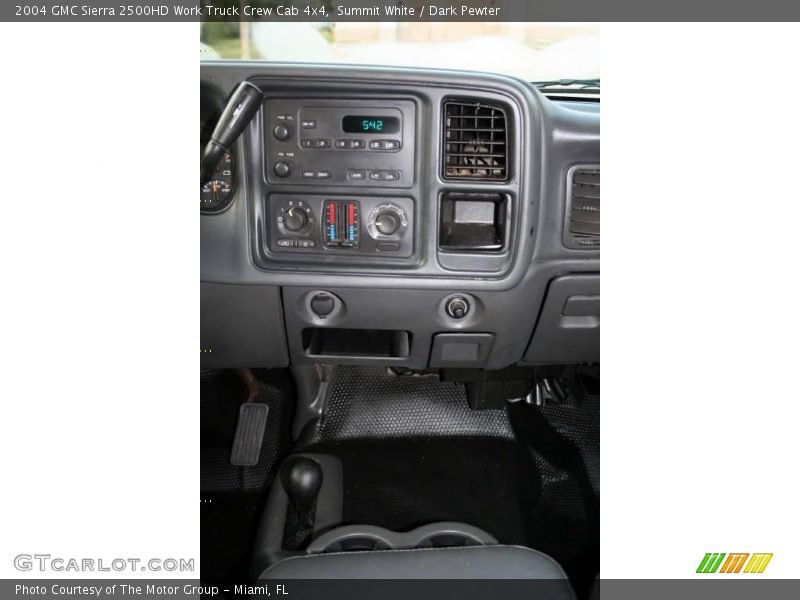 Summit White / Dark Pewter 2004 GMC Sierra 2500HD Work Truck Crew Cab 4x4