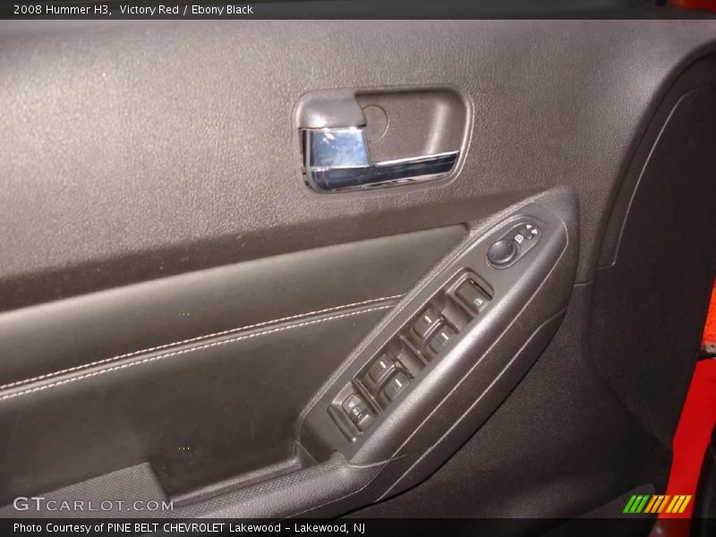 Victory Red / Ebony Black 2008 Hummer H3