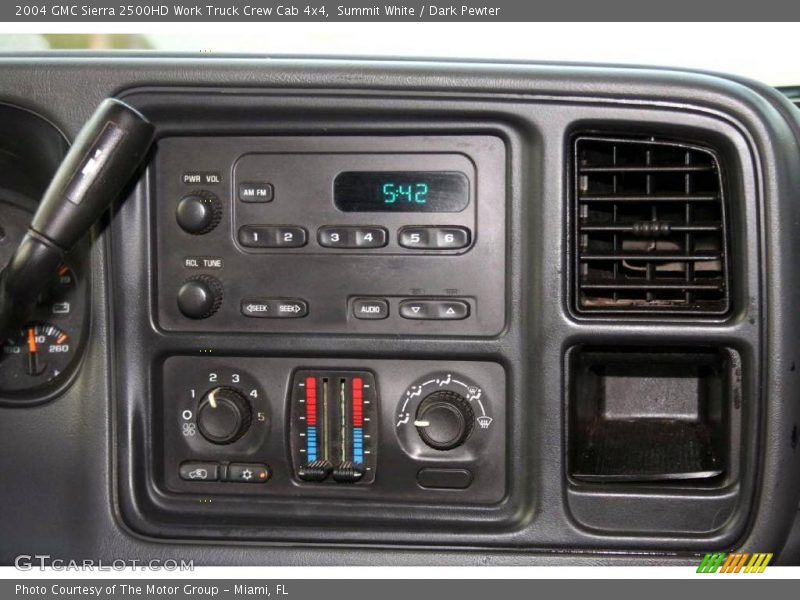 Summit White / Dark Pewter 2004 GMC Sierra 2500HD Work Truck Crew Cab 4x4