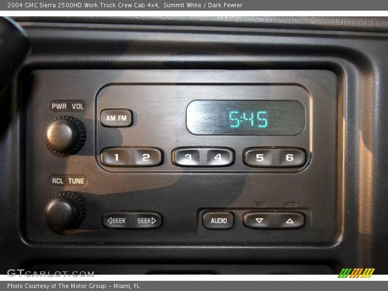 Summit White / Dark Pewter 2004 GMC Sierra 2500HD Work Truck Crew Cab 4x4