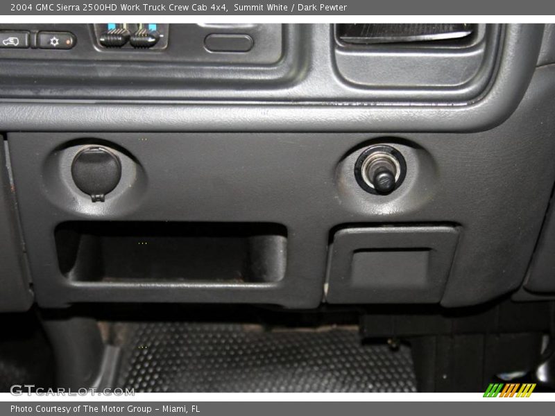 Summit White / Dark Pewter 2004 GMC Sierra 2500HD Work Truck Crew Cab 4x4