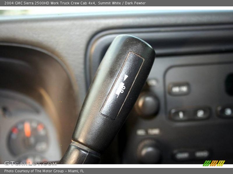 Summit White / Dark Pewter 2004 GMC Sierra 2500HD Work Truck Crew Cab 4x4