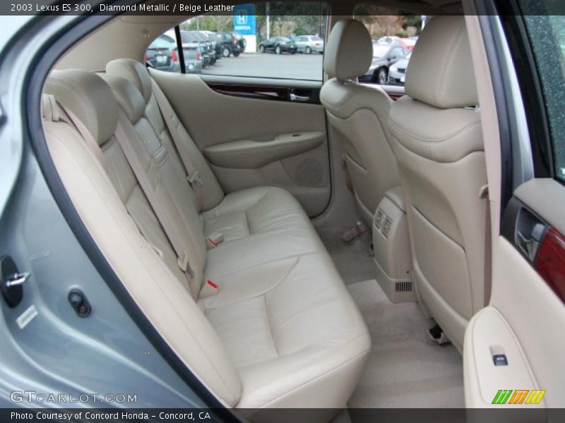 Diamond Metallic / Beige Leather 2003 Lexus ES 300