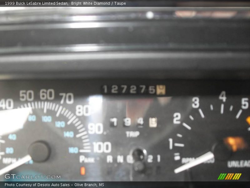 Bright White Diamond / Taupe 1999 Buick LeSabre Limited Sedan
