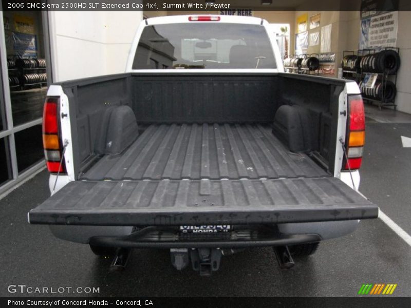 Summit White / Pewter 2006 GMC Sierra 2500HD SLT Extended Cab 4x4