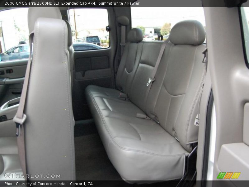 Summit White / Pewter 2006 GMC Sierra 2500HD SLT Extended Cab 4x4