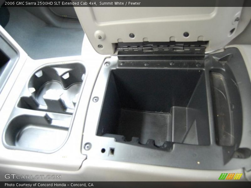 Summit White / Pewter 2006 GMC Sierra 2500HD SLT Extended Cab 4x4
