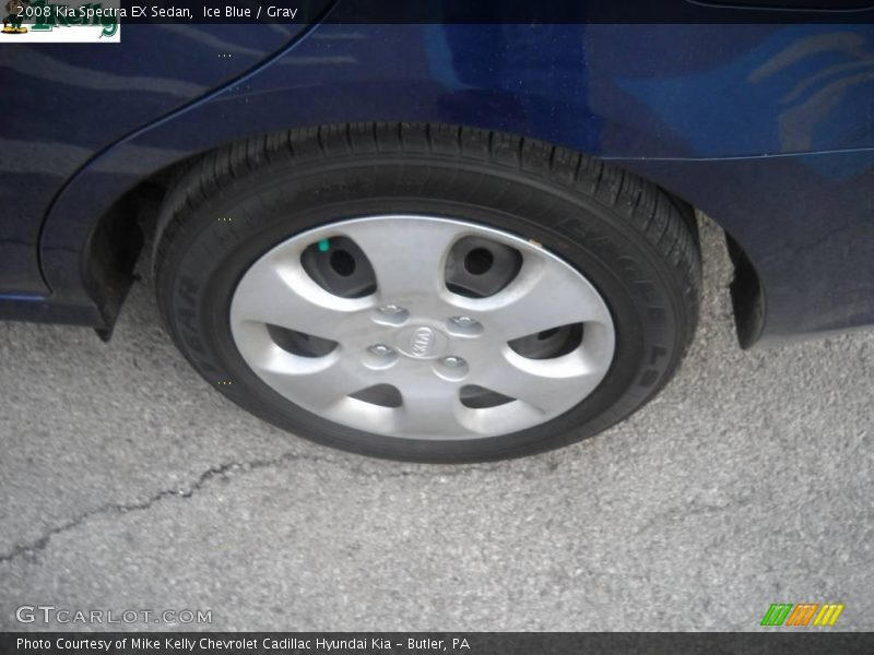 Ice Blue / Gray 2008 Kia Spectra EX Sedan