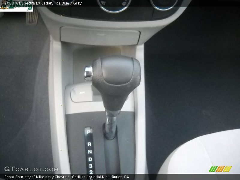 Ice Blue / Gray 2008 Kia Spectra EX Sedan