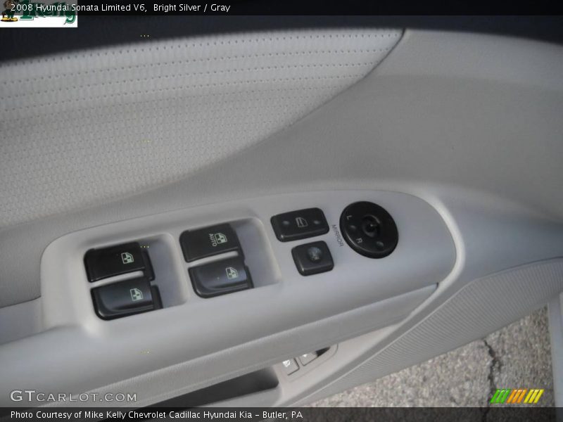 Bright Silver / Gray 2008 Hyundai Sonata Limited V6