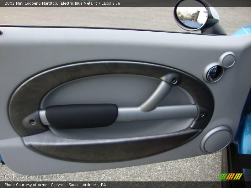 Electric Blue Metallic / Lapis Blue 2002 Mini Cooper S Hardtop