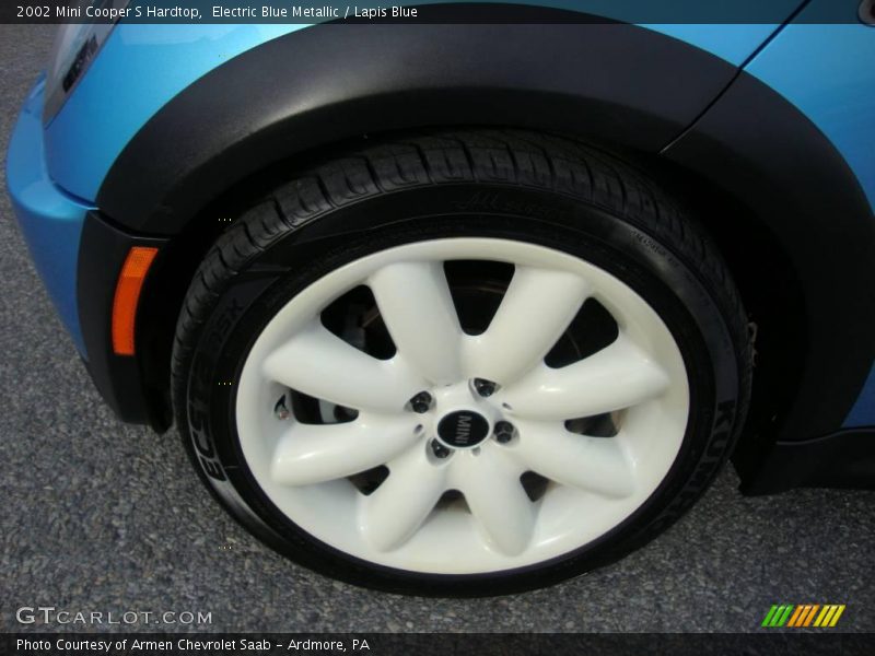 Electric Blue Metallic / Lapis Blue 2002 Mini Cooper S Hardtop