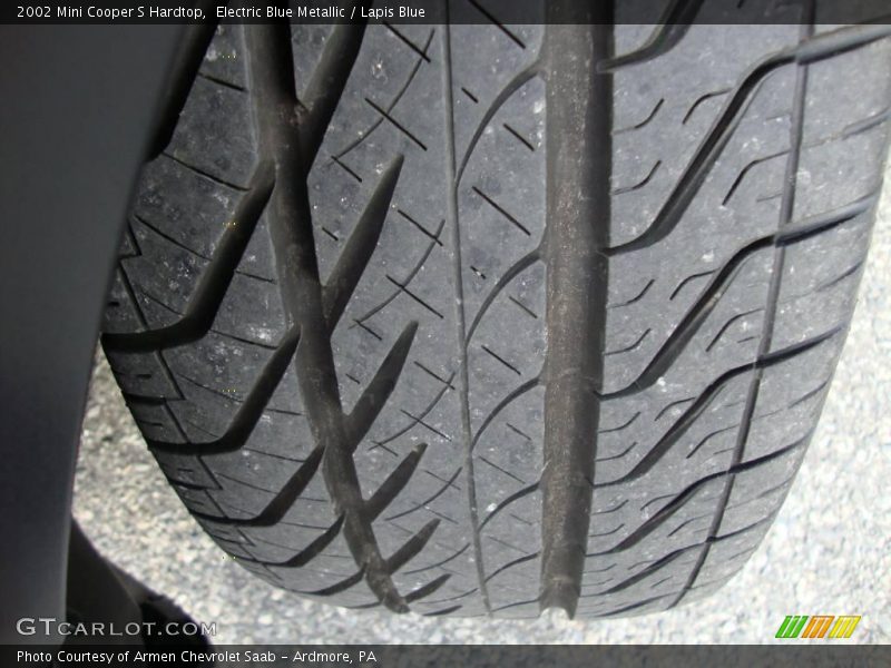 Electric Blue Metallic / Lapis Blue 2002 Mini Cooper S Hardtop