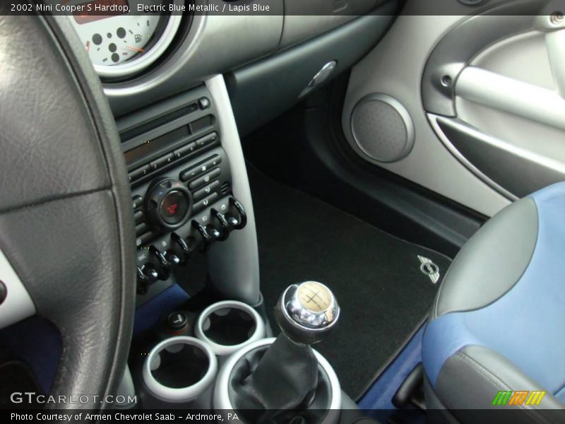 Electric Blue Metallic / Lapis Blue 2002 Mini Cooper S Hardtop