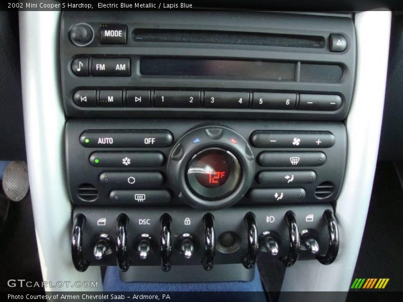 Electric Blue Metallic / Lapis Blue 2002 Mini Cooper S Hardtop