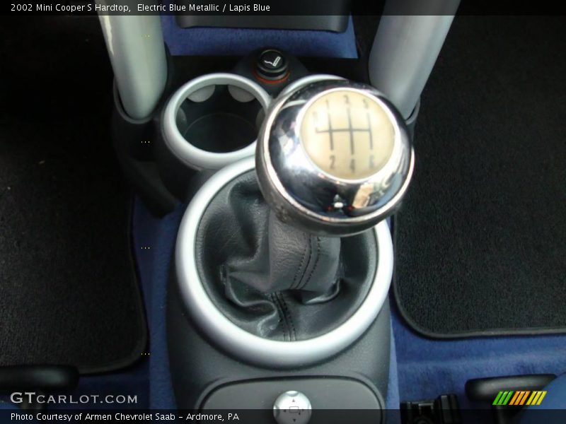 Electric Blue Metallic / Lapis Blue 2002 Mini Cooper S Hardtop