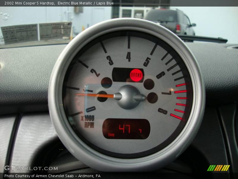 Electric Blue Metallic / Lapis Blue 2002 Mini Cooper S Hardtop