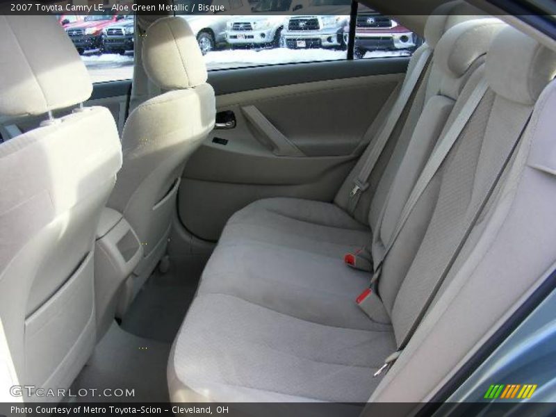 Aloe Green Metallic / Bisque 2007 Toyota Camry LE