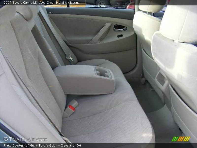 Aloe Green Metallic / Bisque 2007 Toyota Camry LE