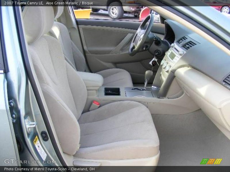 Aloe Green Metallic / Bisque 2007 Toyota Camry LE