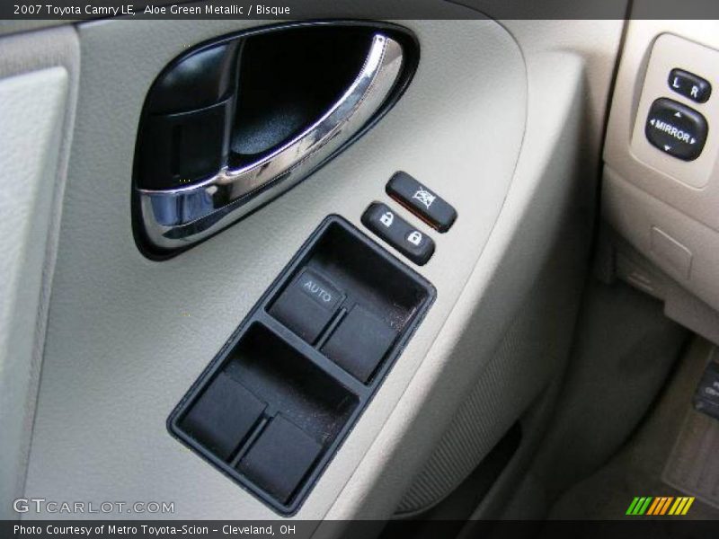 Aloe Green Metallic / Bisque 2007 Toyota Camry LE