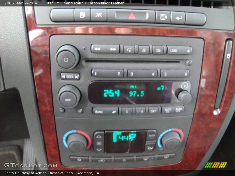 Titanium Silver Metallic / Carbon Black Leather 2006 Saab 9-7X 4.2i