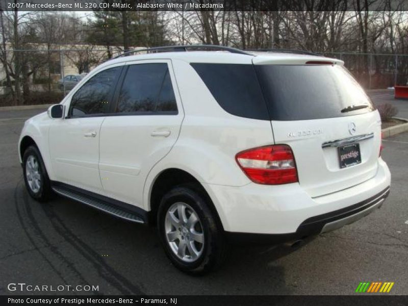 Alabaster White / Macadamia 2007 Mercedes-Benz ML 320 CDI 4Matic