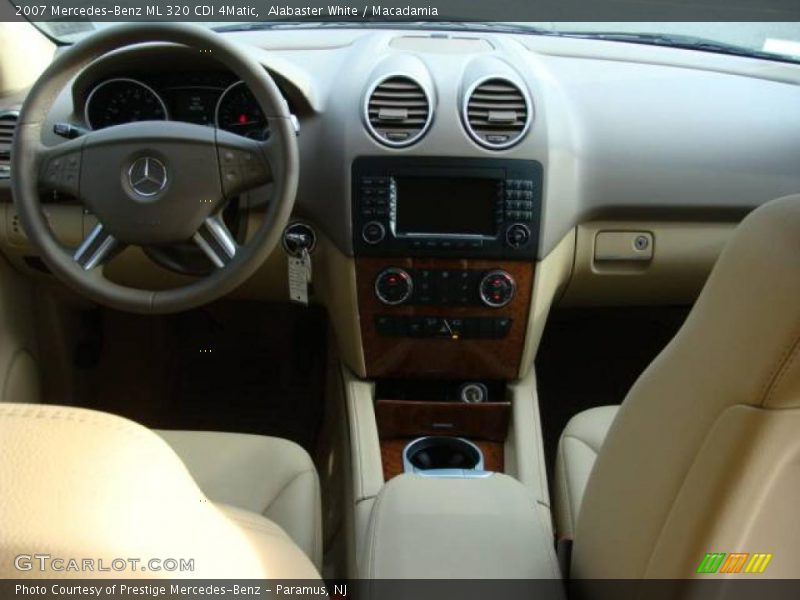 Alabaster White / Macadamia 2007 Mercedes-Benz ML 320 CDI 4Matic