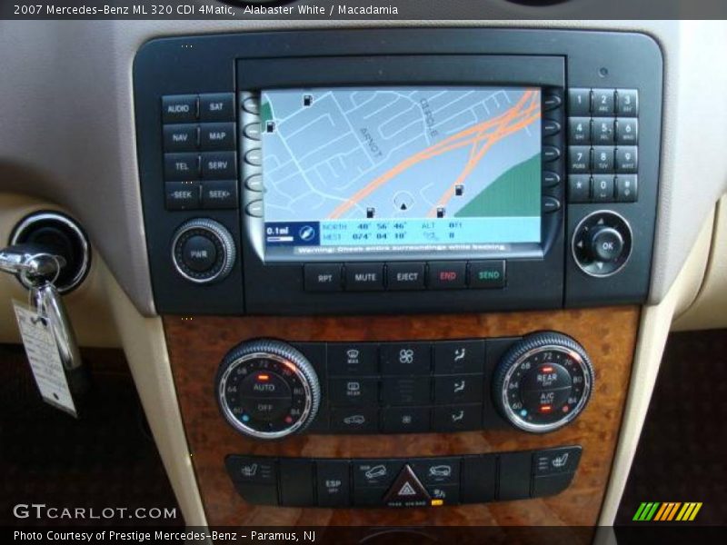Alabaster White / Macadamia 2007 Mercedes-Benz ML 320 CDI 4Matic