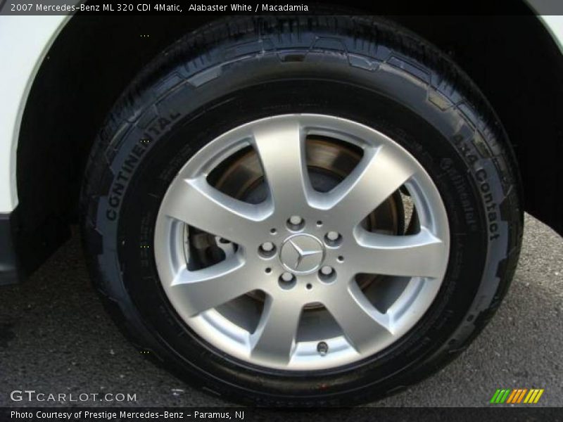 Alabaster White / Macadamia 2007 Mercedes-Benz ML 320 CDI 4Matic