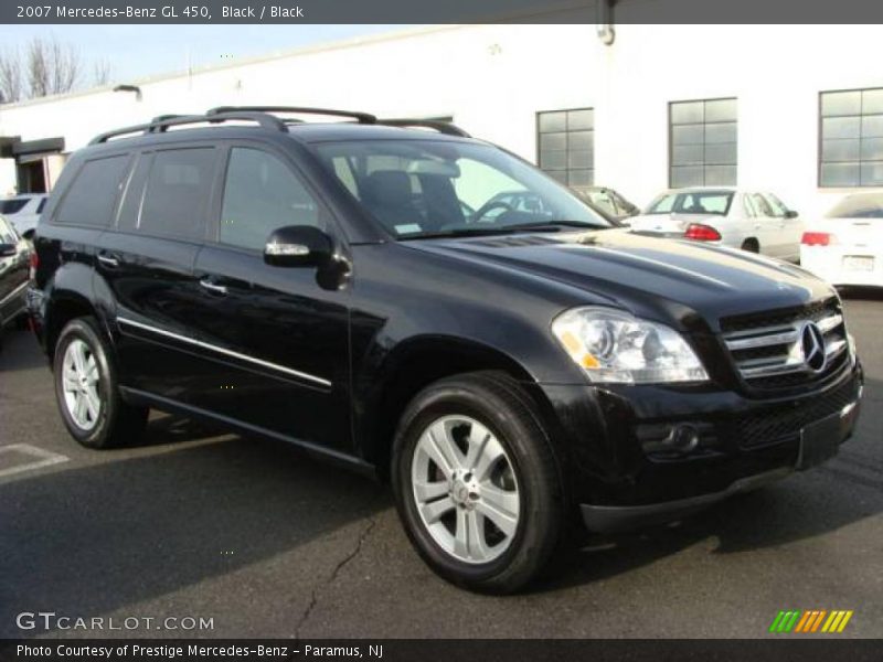 Black / Black 2007 Mercedes-Benz GL 450