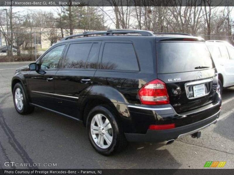 Black / Black 2007 Mercedes-Benz GL 450