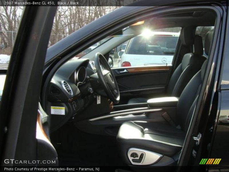Black / Black 2007 Mercedes-Benz GL 450