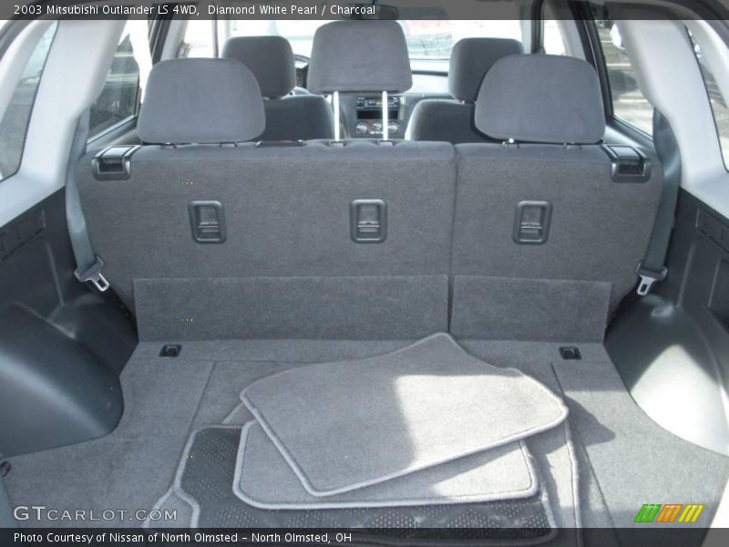 Diamond White Pearl / Charcoal 2003 Mitsubishi Outlander LS 4WD
