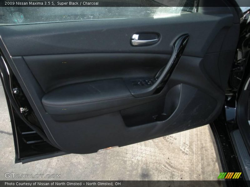 Super Black / Charcoal 2009 Nissan Maxima 3.5 S