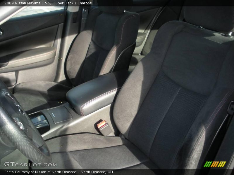 Super Black / Charcoal 2009 Nissan Maxima 3.5 S