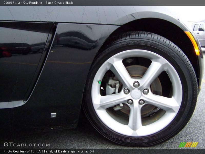 Black Onyx / Black 2009 Saturn Sky Roadster